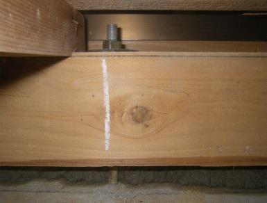 復旧工(アンカーボルト締め付け完了)