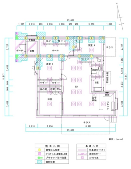 施工平面図