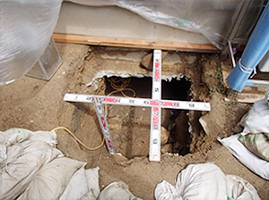 掘削工(トンネル進入口掘削完了)